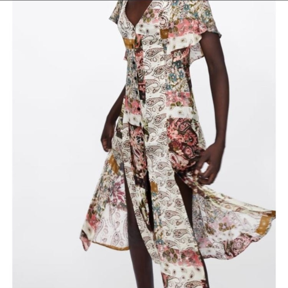 Nwt zara floral dress
